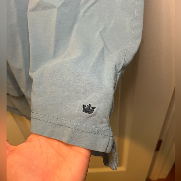 Peter Millar Blue Polo Shirt Seaside Wash Size L Men’s - Picture 2 of 4